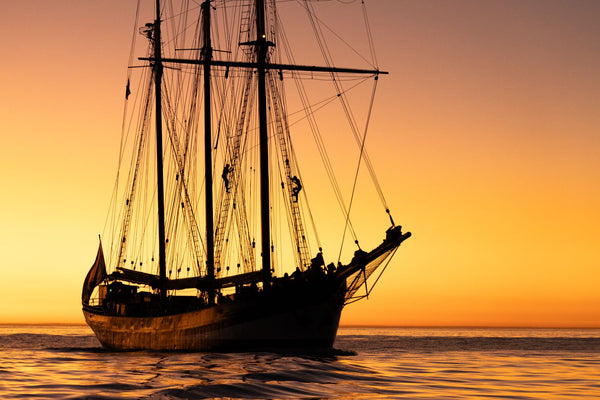 Oosterschelde at sunset